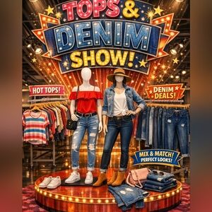 Tops And Denim Share Show Train - EVERY Sunday
